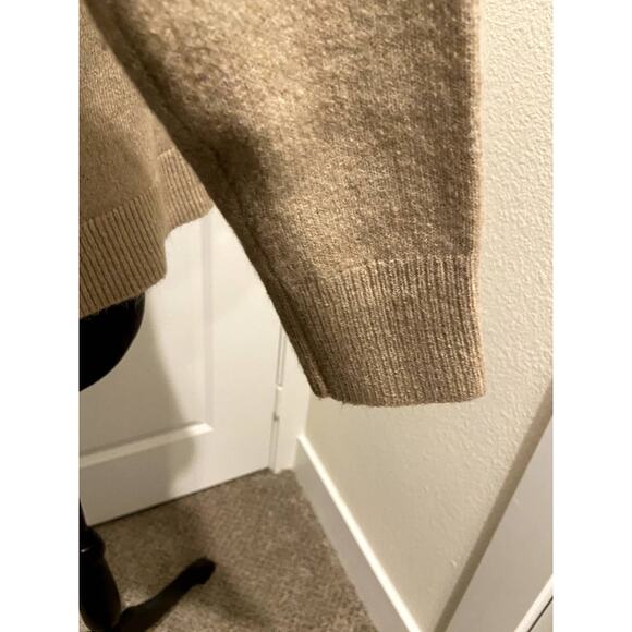 LOFT Cowl Neck Sweater Beige Women's S - Picture 6 of 8